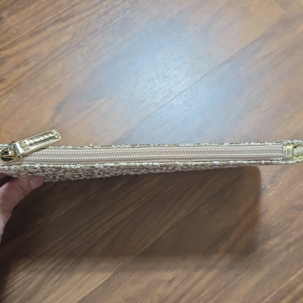 Lilly Pulitzer Metallic Quilted Make-up Pouch